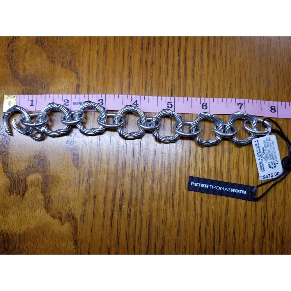 Peter Thomas Roth Sterling Silver Bracelet 8" J100342